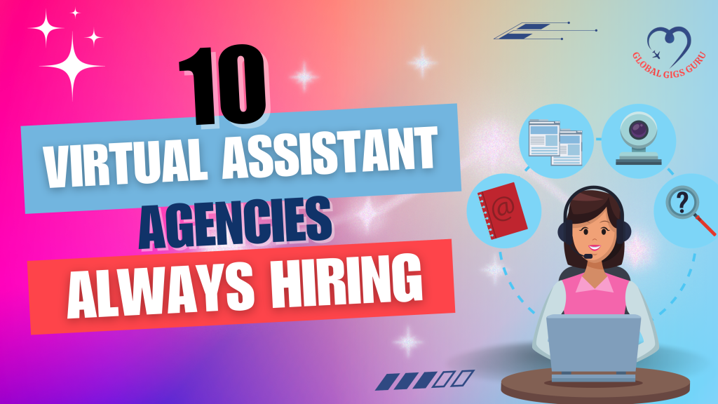 10 Virtual Assistant Recruiting Agencies: Always Hiring